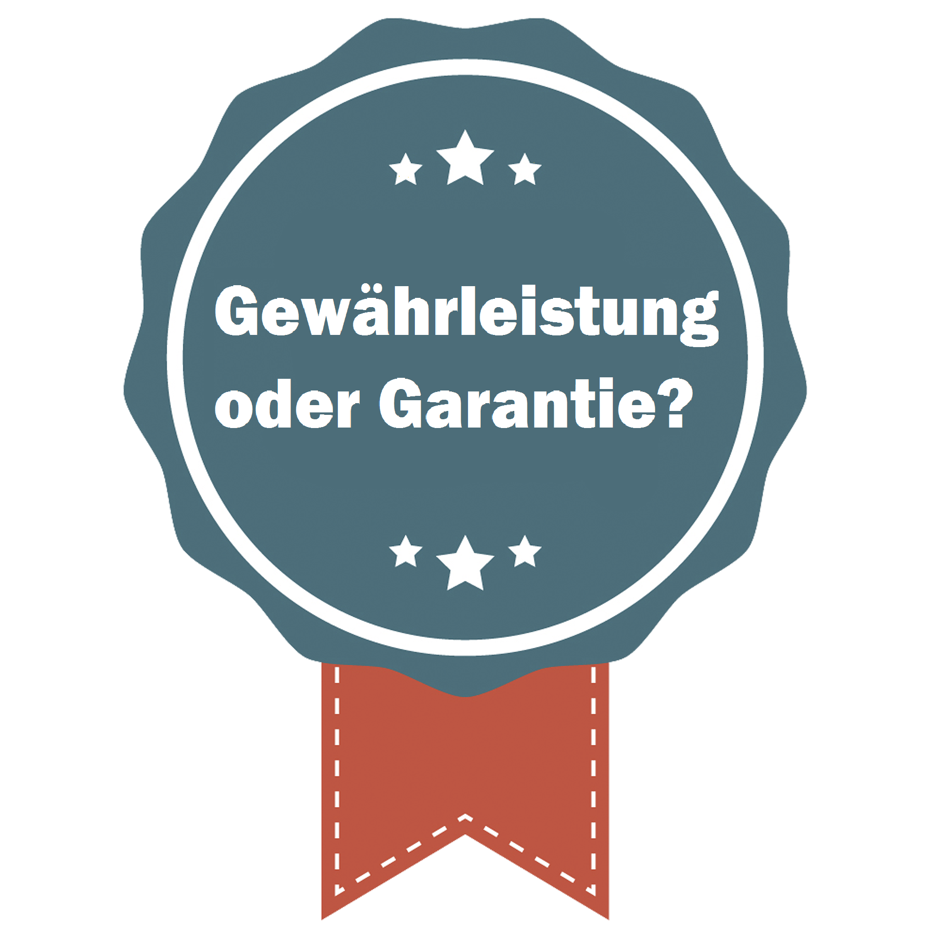 Garantie vs. Gewährleistungsansprüche